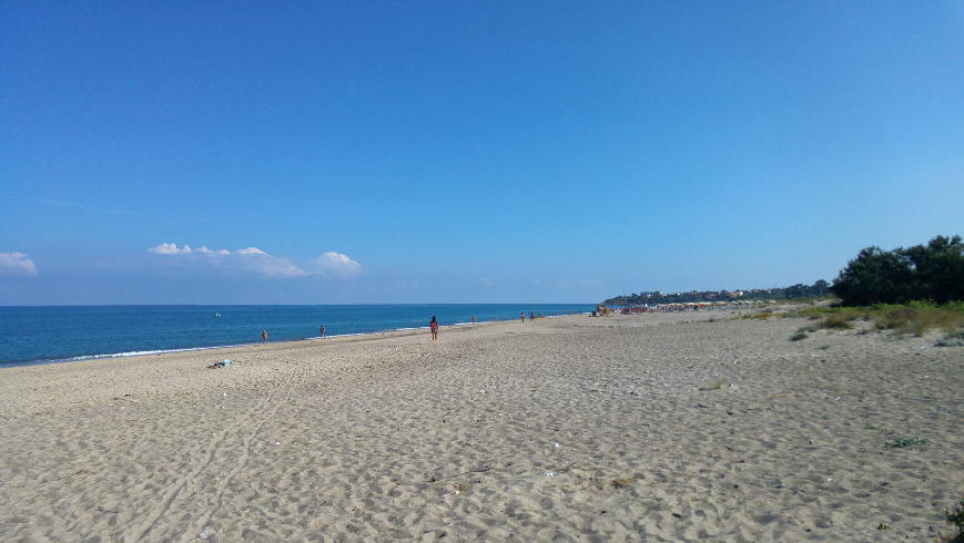 Vista playa de Salinelle