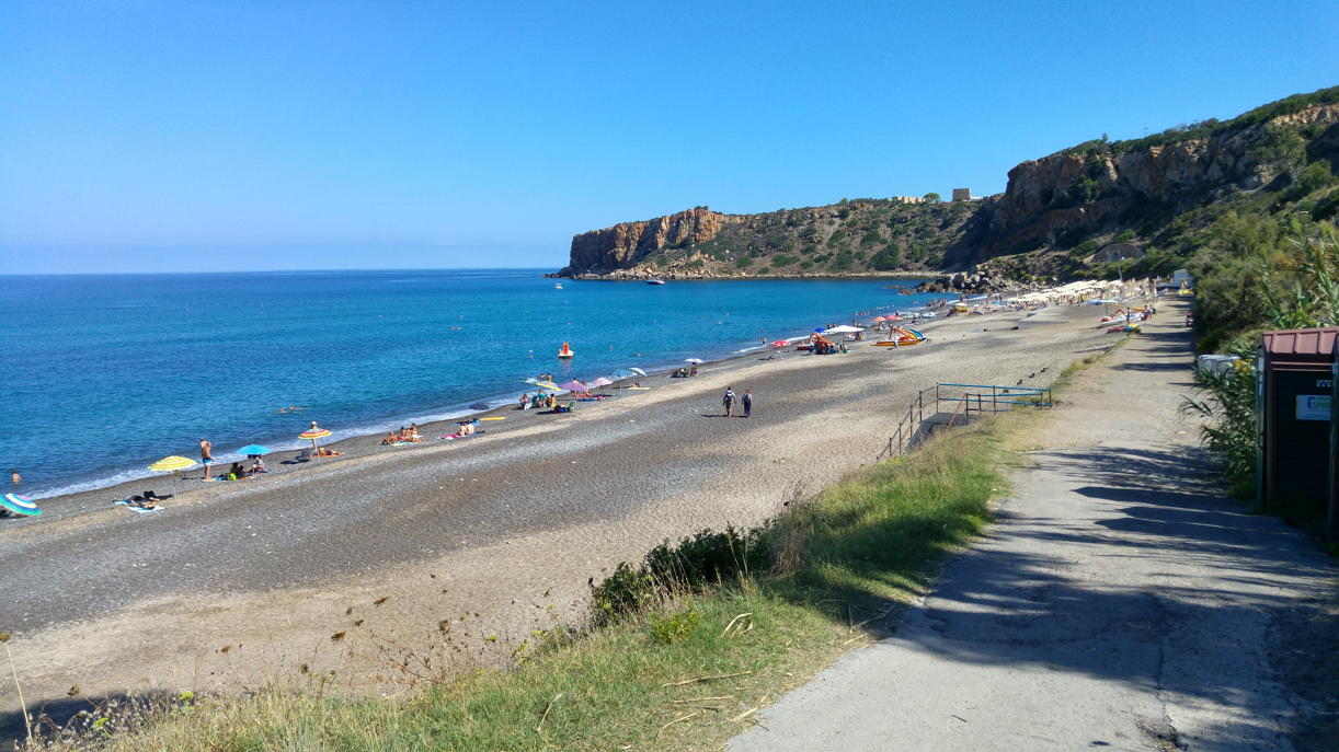 Playa de Torre Conca - Vista playa al pie del camino de llegada