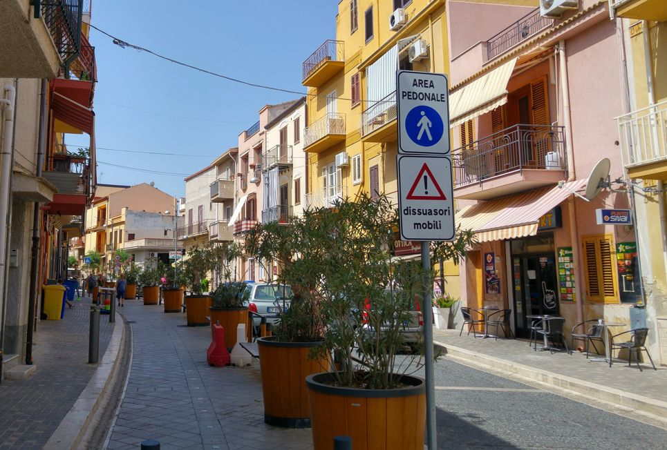 Paseo peatonal de Campofelice di Roccella