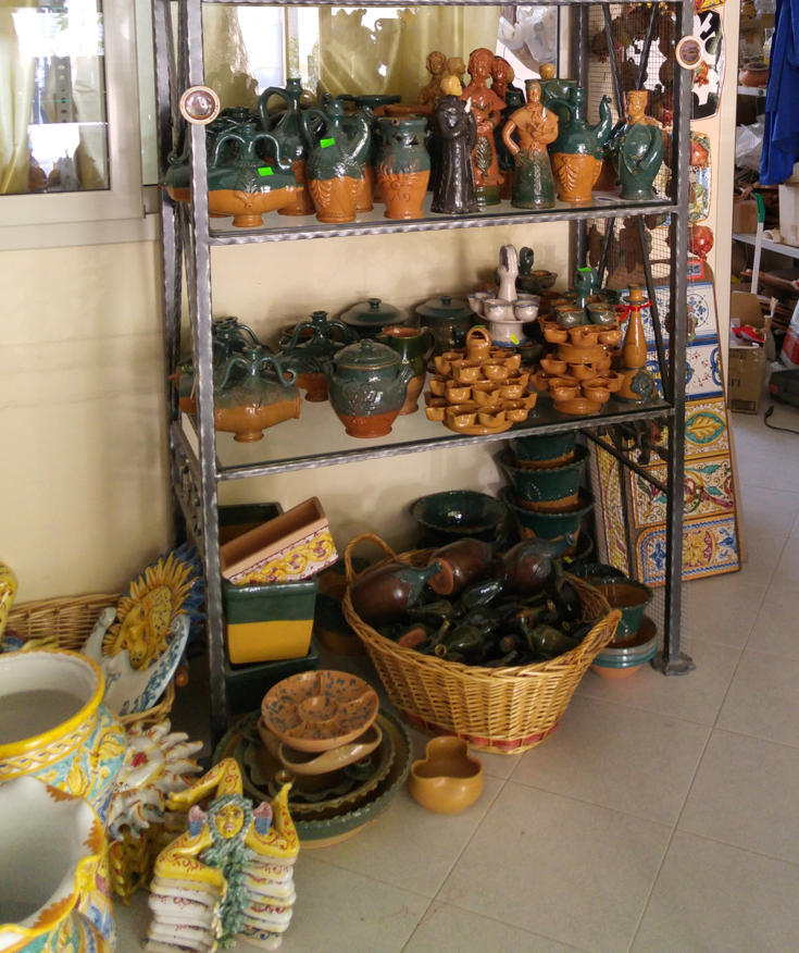 Cerámicas tradicionales de Collesano