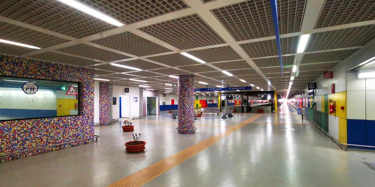 estación de trenes del aeropuerto de Palermo