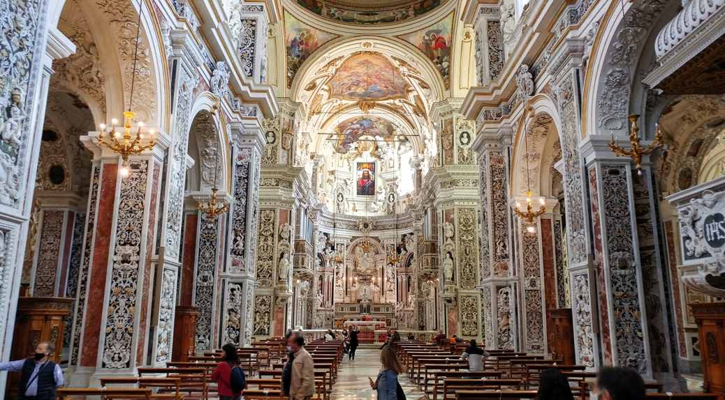 Iglesia de Casa Professa - Vista interior