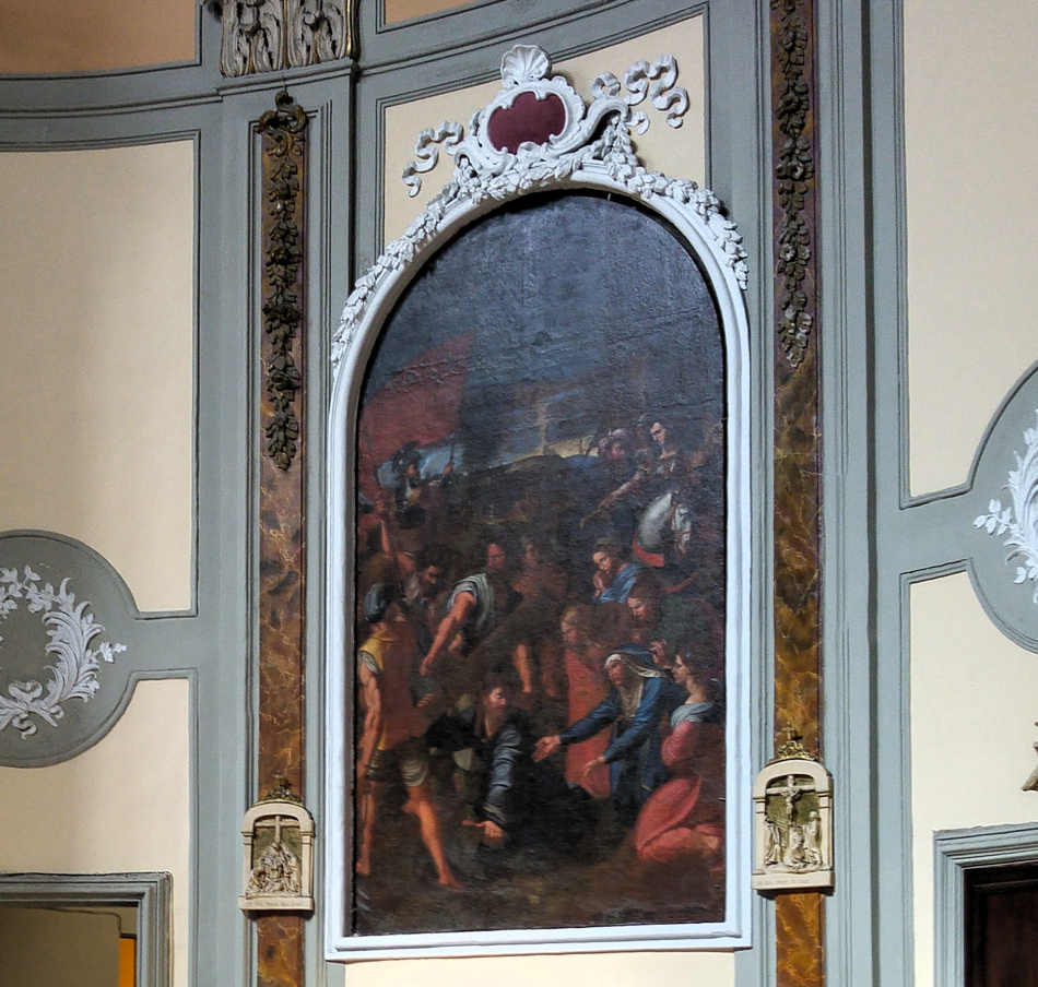 San Giorgio in Kemonia - Salita al Calvario, copia del Pasmo de Sicilia