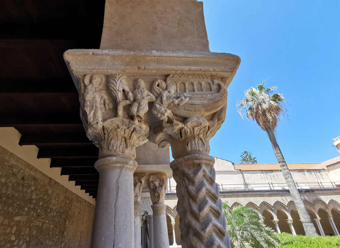 Claustro de Cefalù - el Arca de Noé