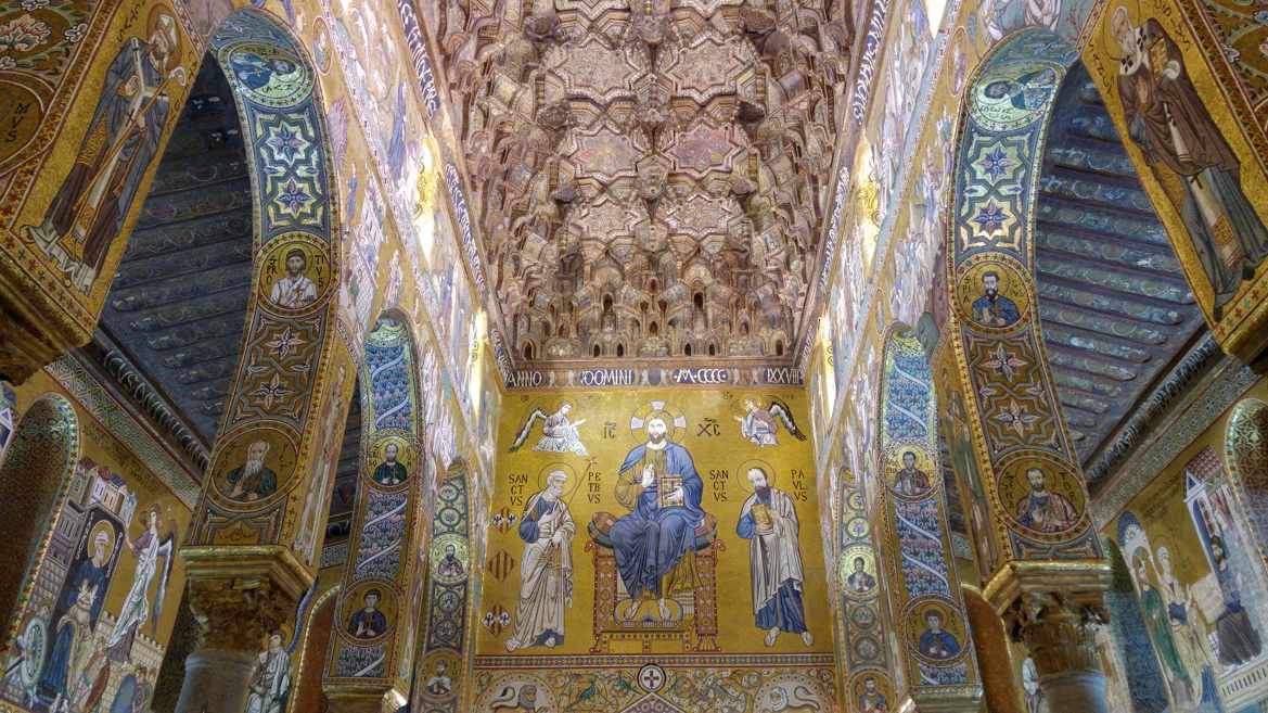 Mezcla de estilos en la Capilla Palatina