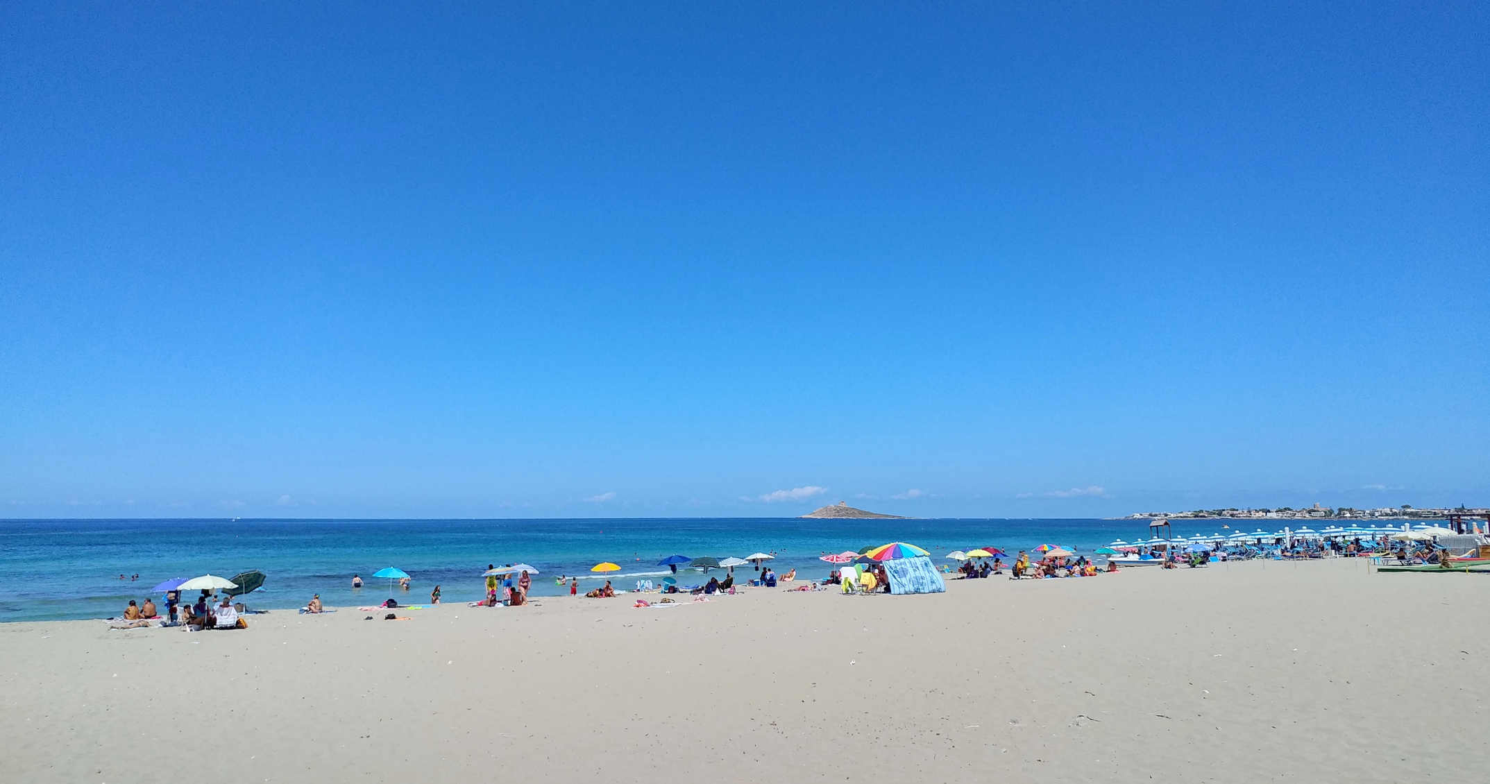 playa libre de Capaci