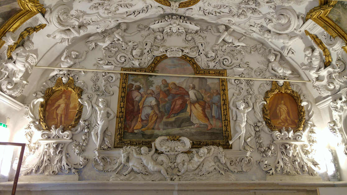 Oratorio dei Terziari Secolari alla Gancia - Jesús entrega las llaves de la Iglesia a San Pedro