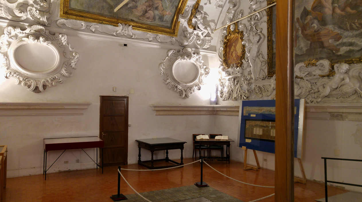 Oratorio dei Terziari Secolari alla Gancia - vista del interior