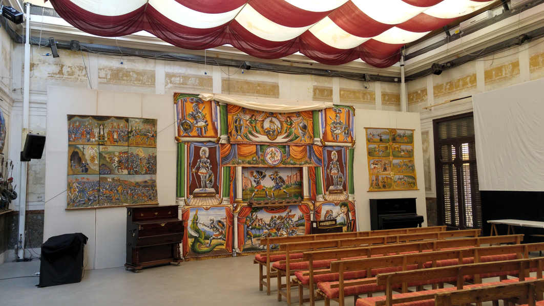 Museo de las Marionetas - el teatro del Museo Antonio Pasqualino
