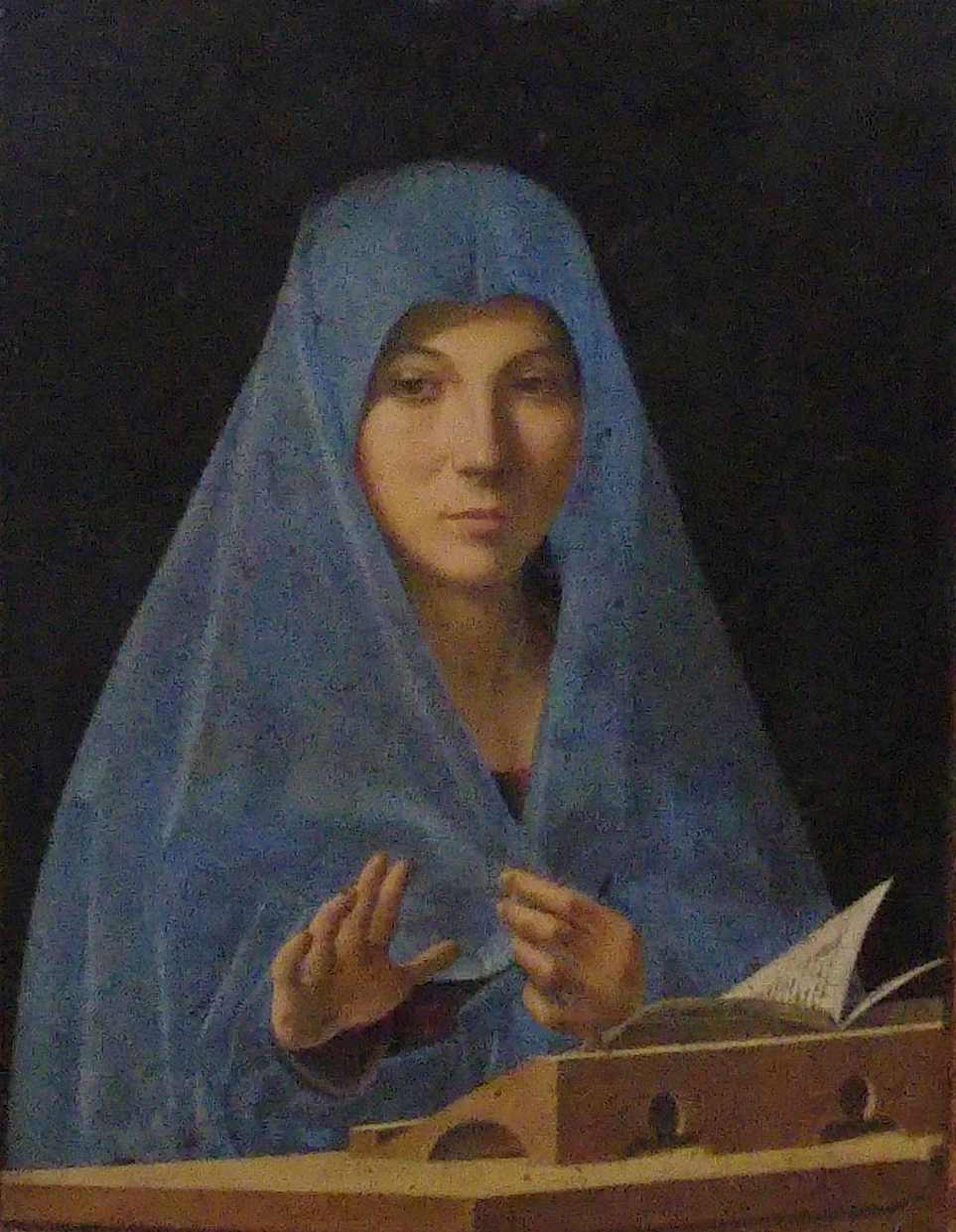 Palazzo Abatellis - Annunciata de Antonello da Messina