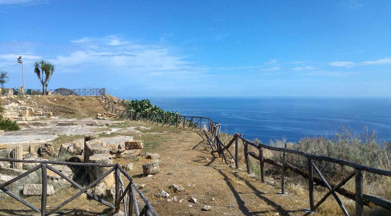 Solunte - Vistas hacia norte