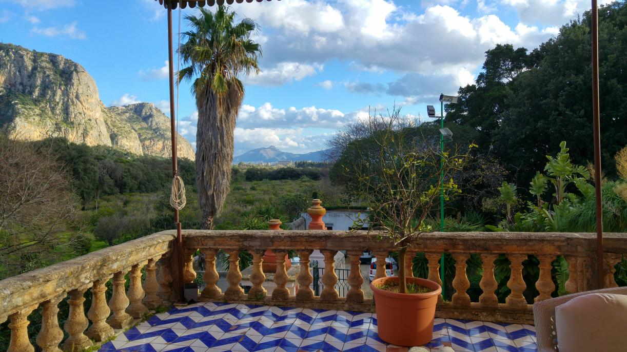 Piana dei Colli - Parque Favorita visto desde Villa Niscemi