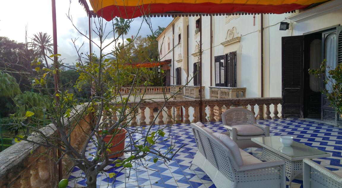 Villa Niscemi - vista terrazas
