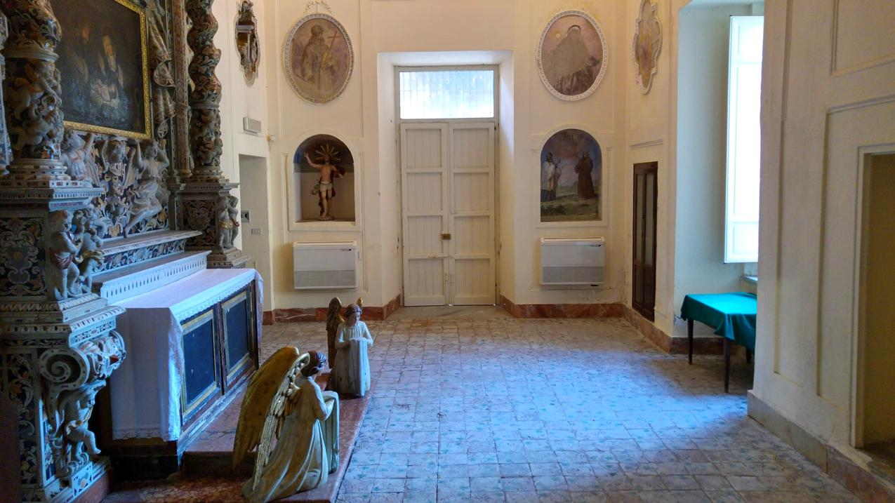 Santa Maria di Monte Oliveto - sacristía