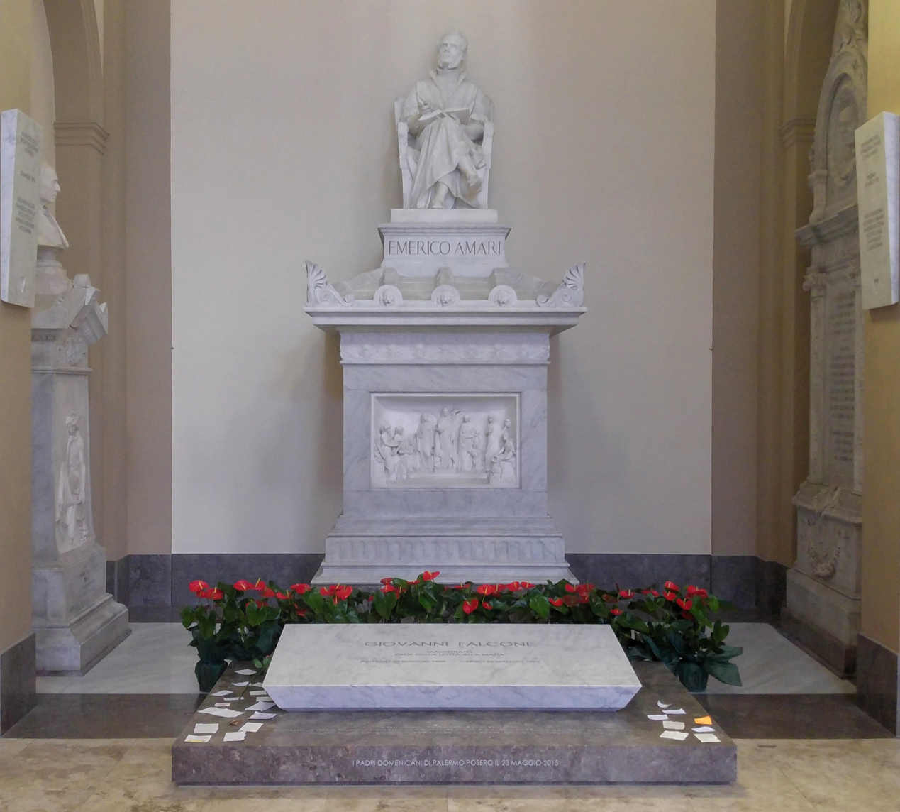 Iglesia de San Domenico - mausoleo juez Giovanni Falcone