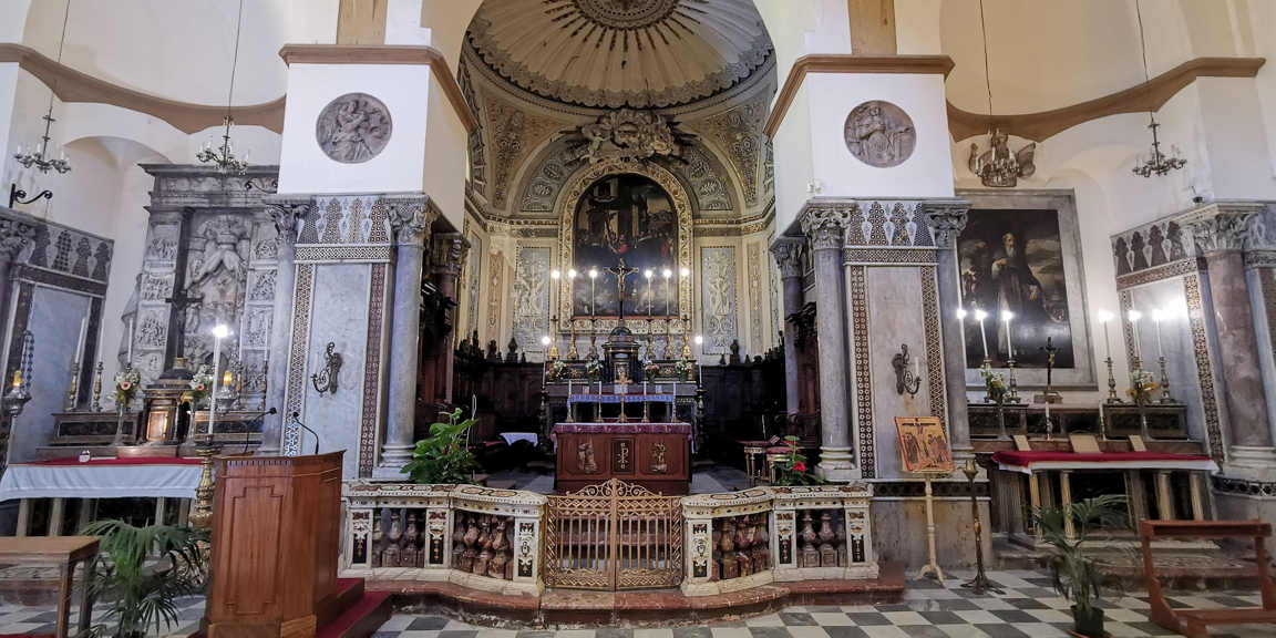 Iglesia de San Antonio Abate - presbiterio