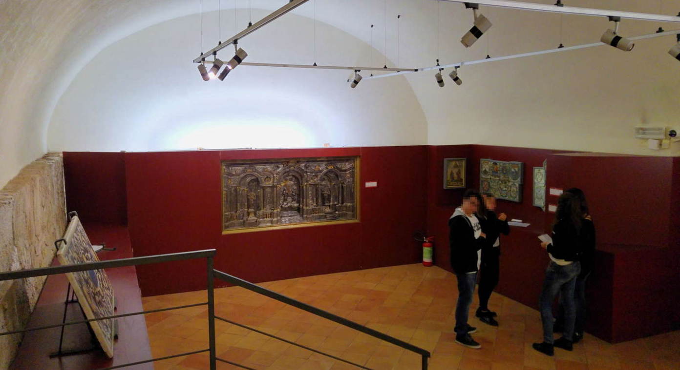 Palazzo Arcivescovile de Palermo - Sala dei Marmi Mischi