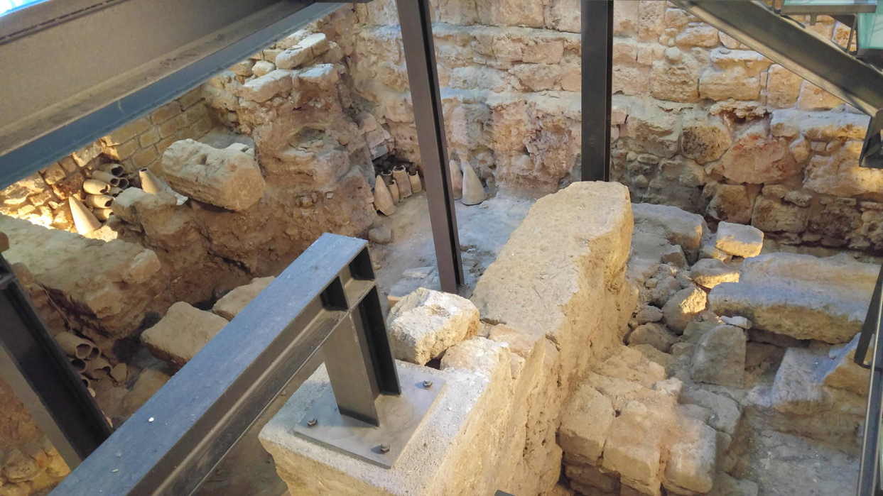 Palazzo Arcivescovile de Palermo - excavaciones arqueológicas