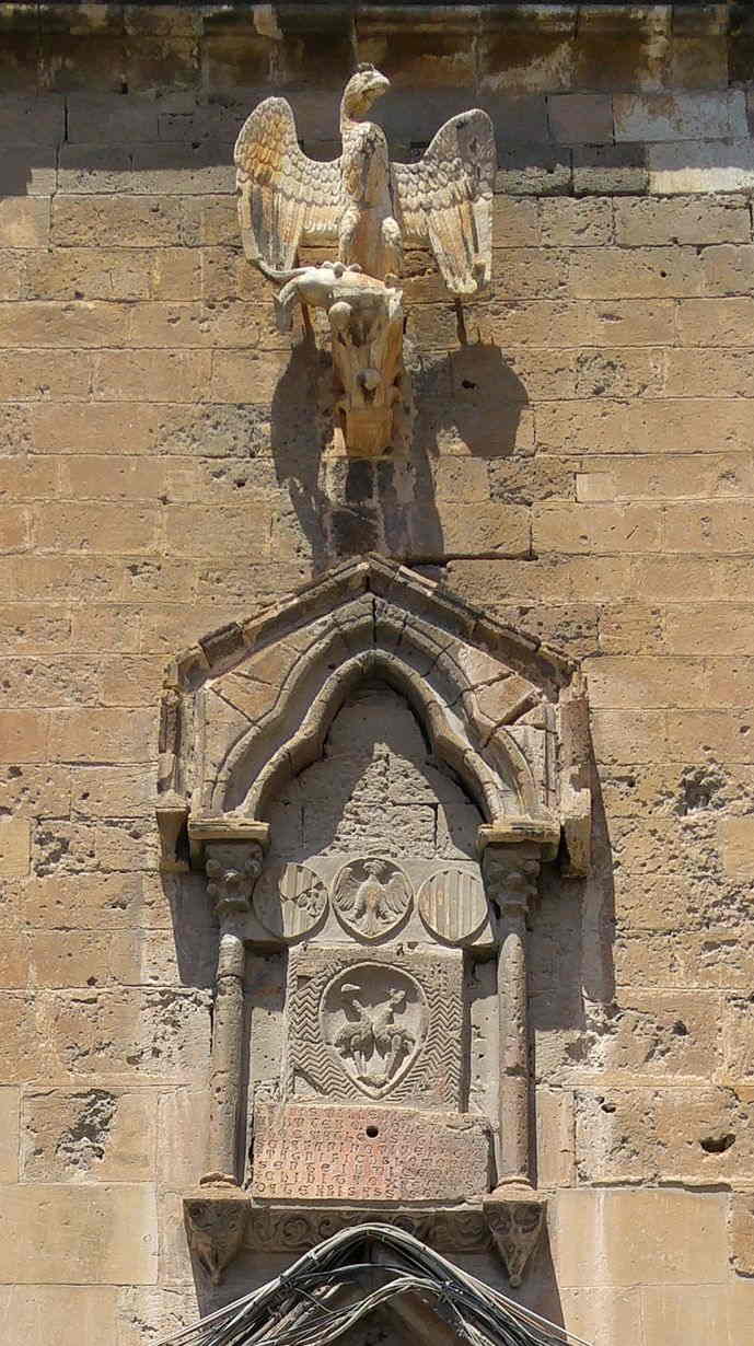 Palazzo Sclafani - portal sur