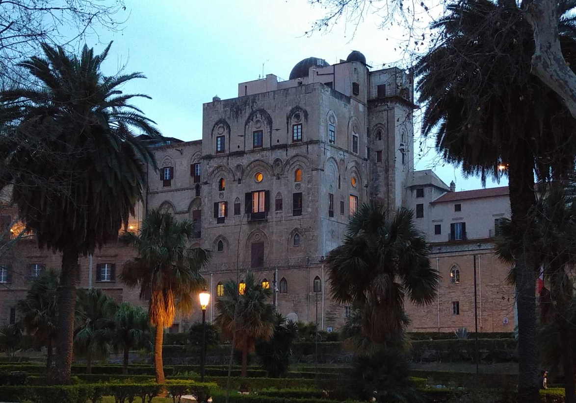 El ala más antigua del Palacio de los Normandos