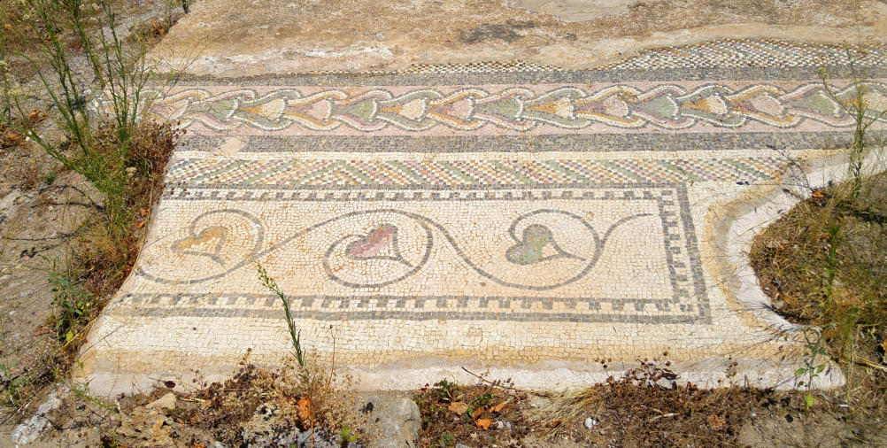Villa Bonanno -  mosaico del Edificio A