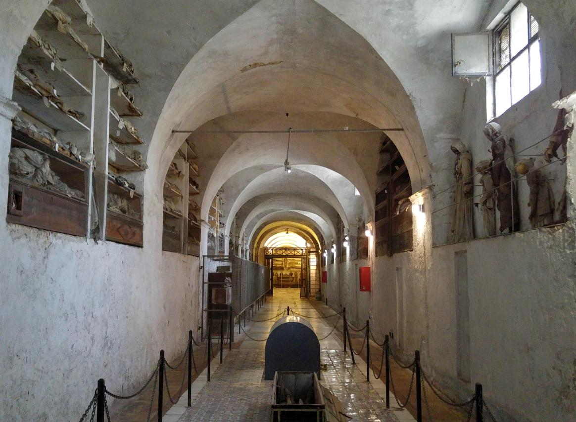 Catacumbas de los Capuchinos - Urna de Rosalia Lombardo