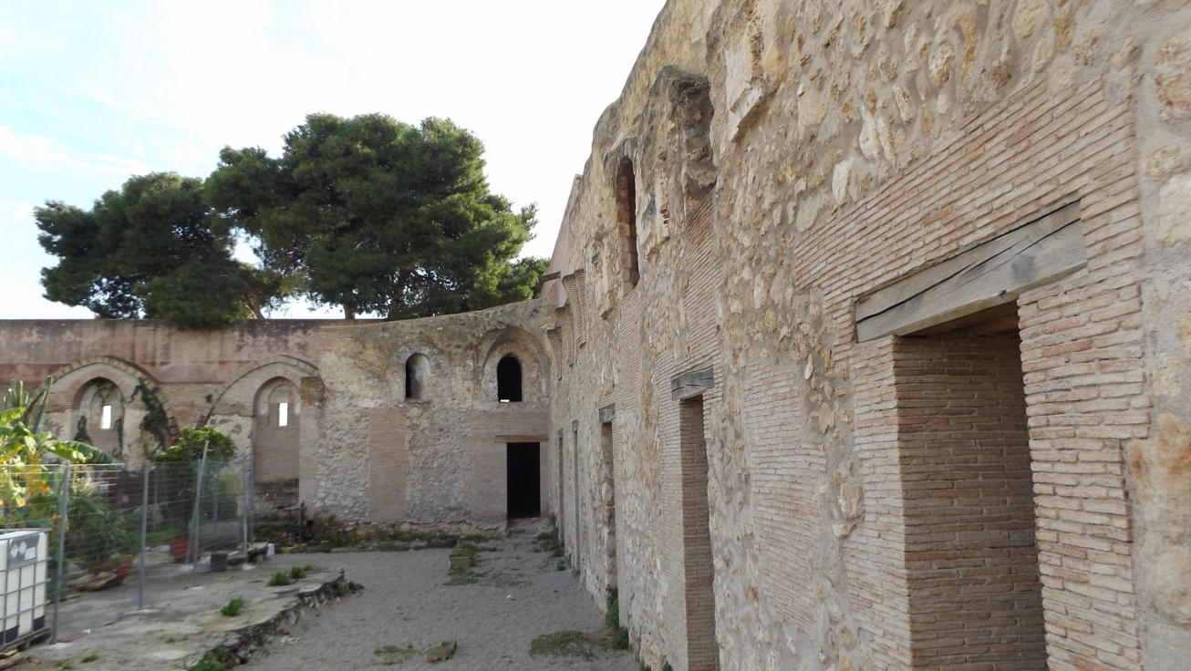 Castillo de Maredolce - el patio interior